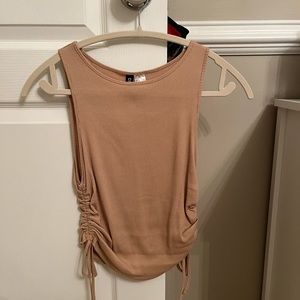 DKNY synched tank top
